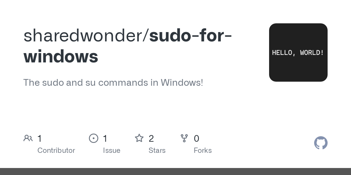 微软在 Windows 11 中推出新的 Sudo for Windows 功能